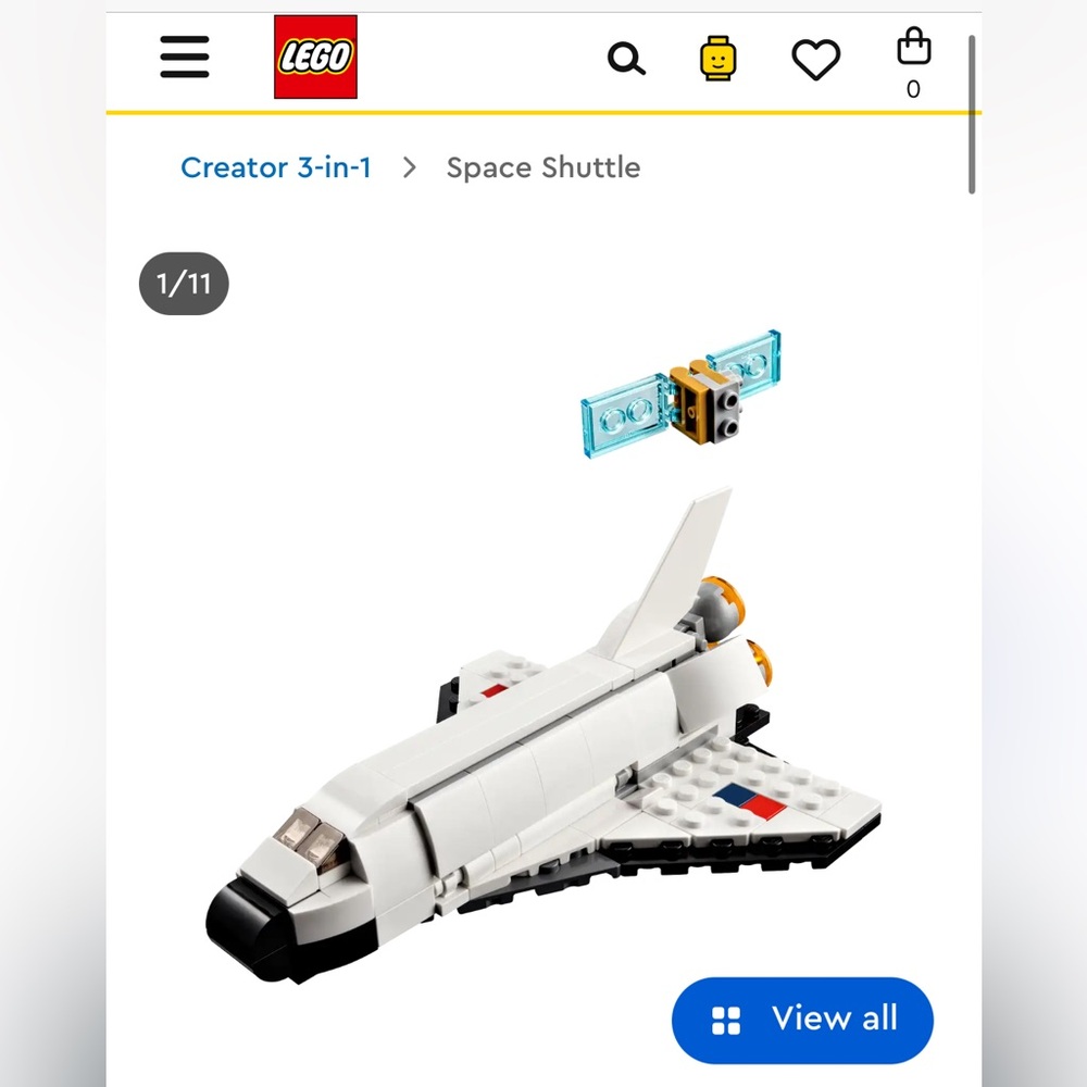 Space Shuttle LEGO